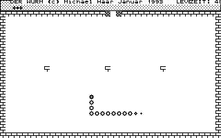Wurm (Der) atari screenshot